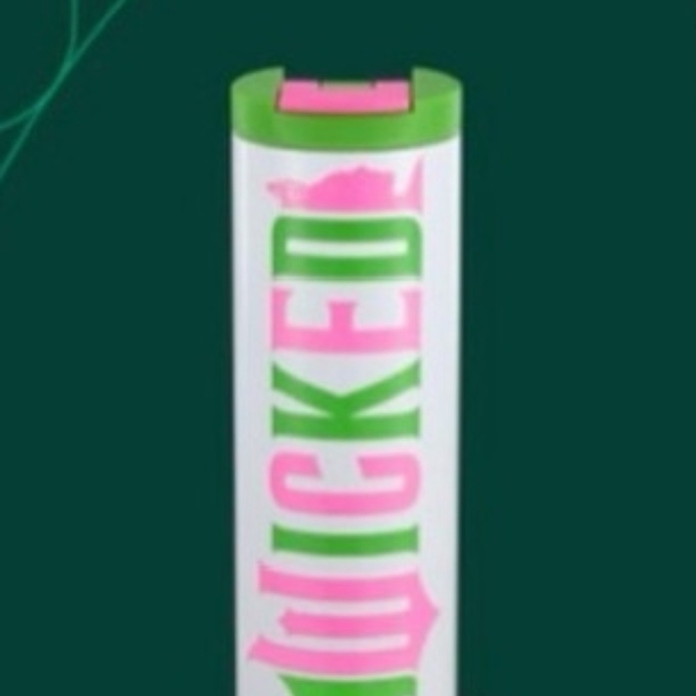 Starbucks Green and Pink Tumbler